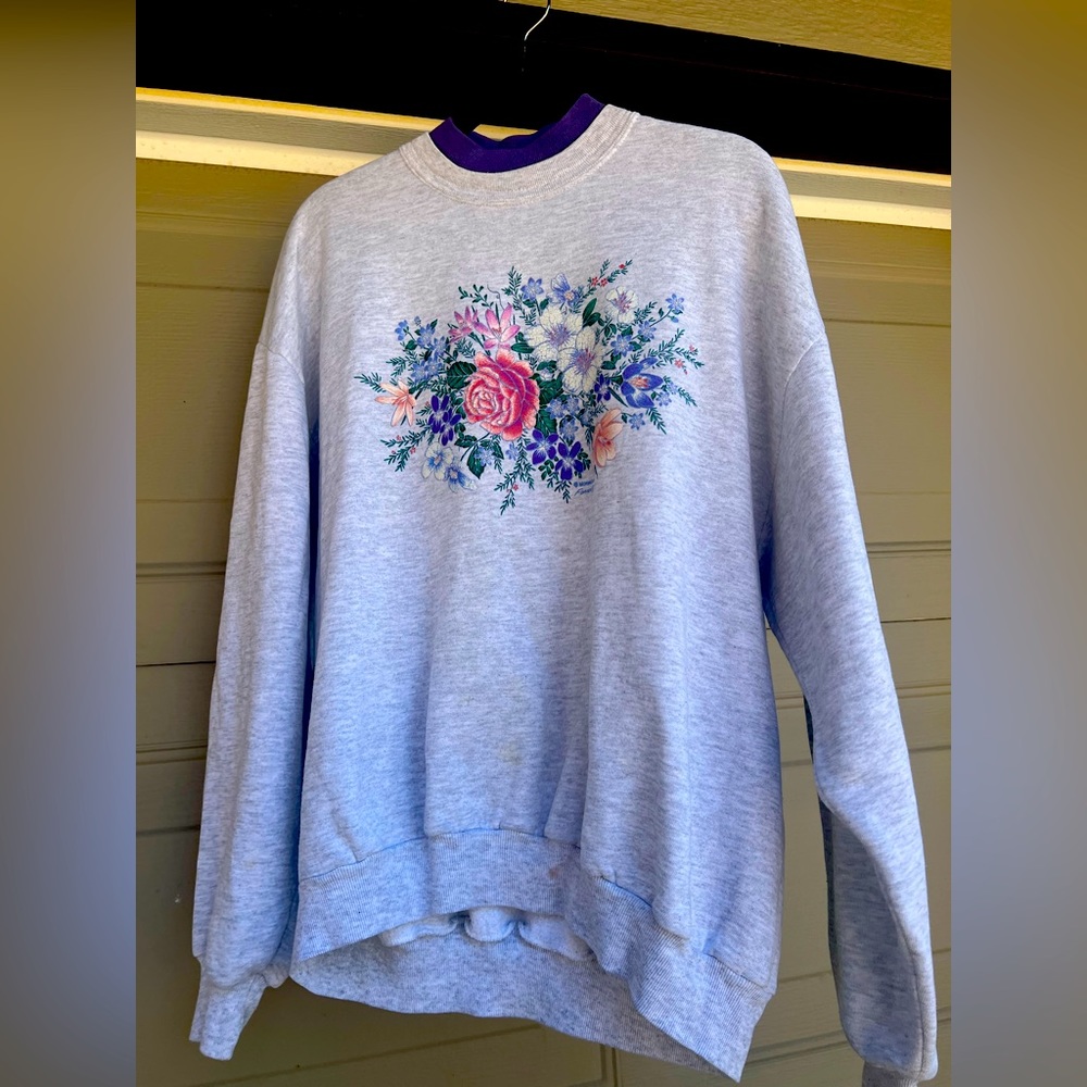 Vintage crew neck sweatshirt
